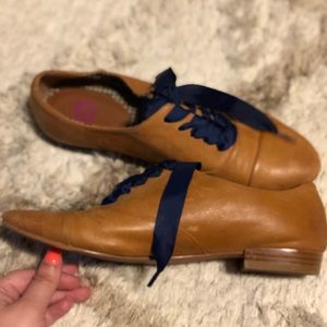 Brown oxfords
